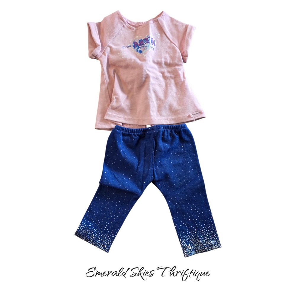 American Girl Luciana Vega's Pajamas - Girl Of The Year 2018 - Tshirt & Leggings